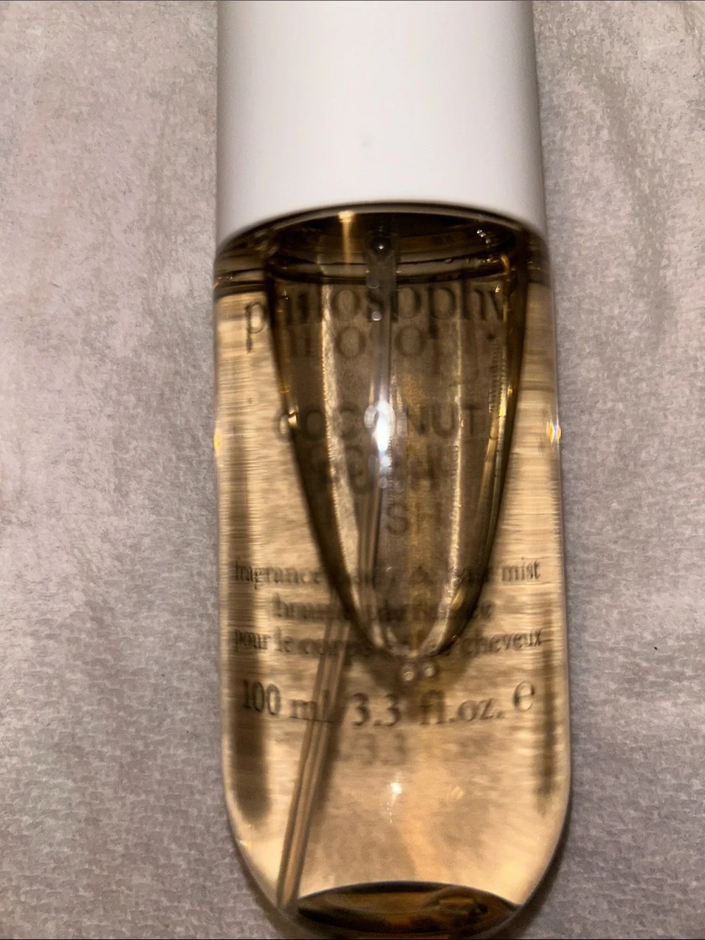 Philosophy Hair & Body Fragrance Mist (Coconut Rush) Travel-friendly size🙂‍↔️